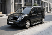 Mercedes Citan 2013–2021 Sidosteg Maydos V2 (2 st, aluminium/rostfritt stål) Lång hjulbas foto 1