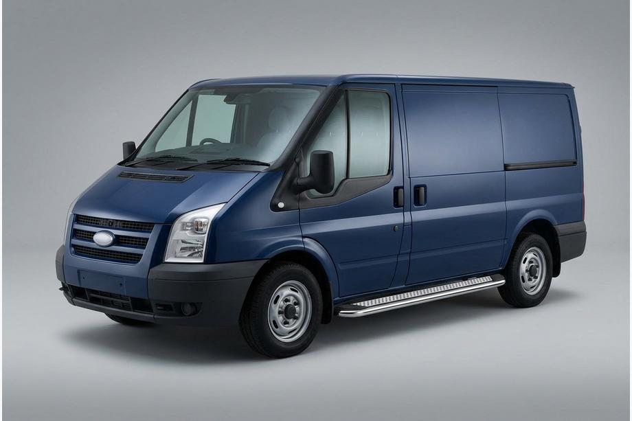 Ford Transit 2000–2014 Sidosteg Maydos V2 (2 st, aluminium/rostfritt stål) Image