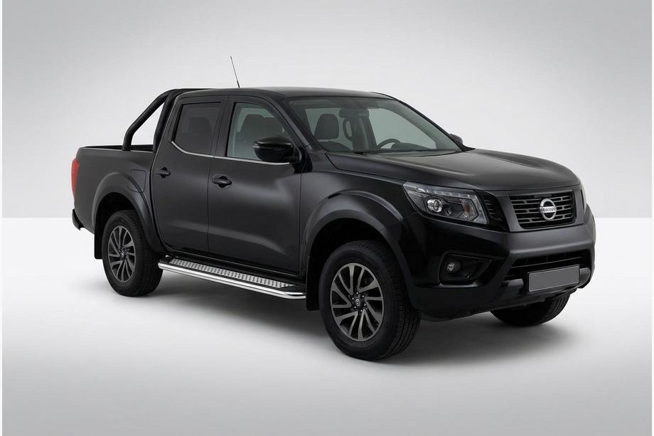 Nissan Navara/NP300 2016– Sidosteg Maydos V2 (2 st, aluminium/rostfritt stål) Image