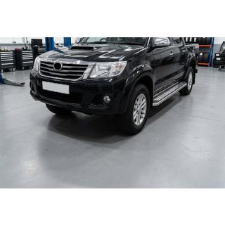 Sidosteg Maydos V2 (2 st, aluminium/rostfritt stål) Toyota Hilux 2006–2015 foto 1