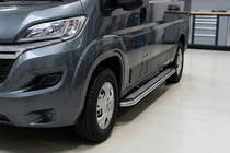 Fiat Ducato 2006–2025 Sidosteg Maydos V2 (2 st, aluminium/rostfritt stål) foto 1