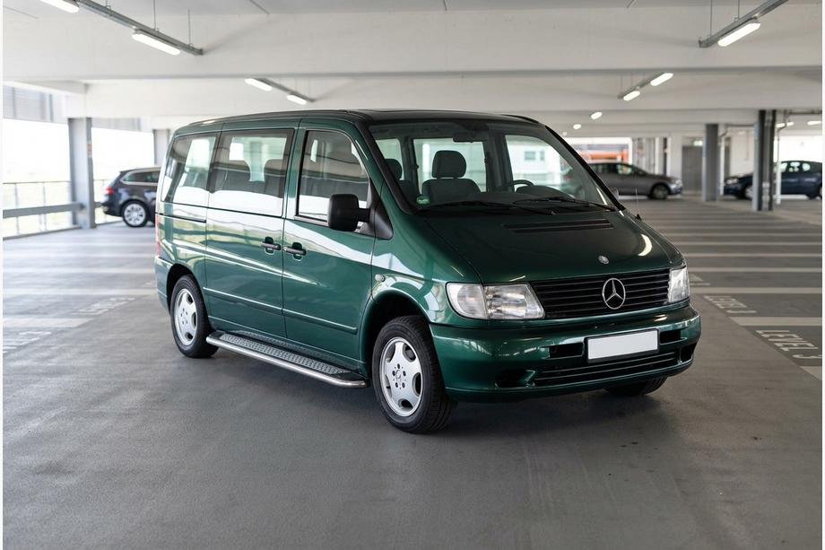 Mercedes Vito W638 1996–2003 Sidosteg Maydos V2 (2 st, aluminium/rostfritt stål) Image