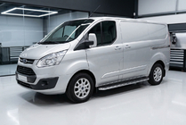 Ford Custom 2013–2022 Sidosteg Maydos V1 (2 st, aluminium / rostfritt) foto 1