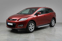 Mazda CX-7 2006–2012 Sidosteg Maya V2 (2 st, aluminium) foto 1
