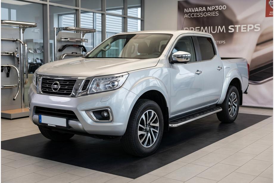 Nissan Navara/NP300 2016– Sidosteg Maydos V1 (2 st, aluminium) Image