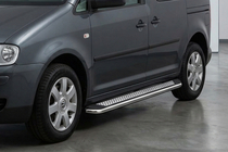Volkswagen Caddy 2010–2015 Sidosteg Maydos V2 (2 st, aluminium/rostfritt stål) foto 1