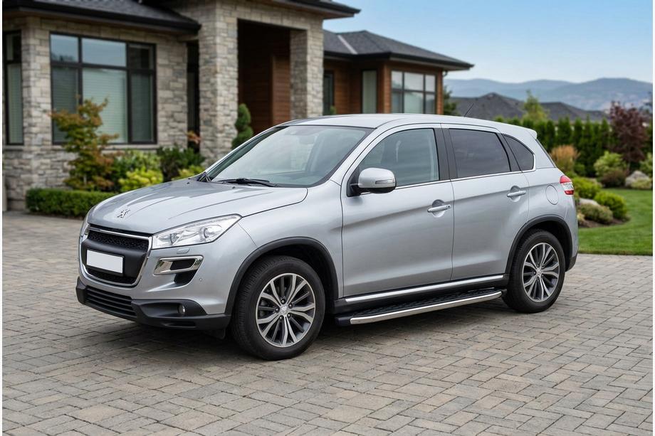 Peugeot 4008 2012–2017 Sidosteg BlackLine (2 st, aluminium) Image