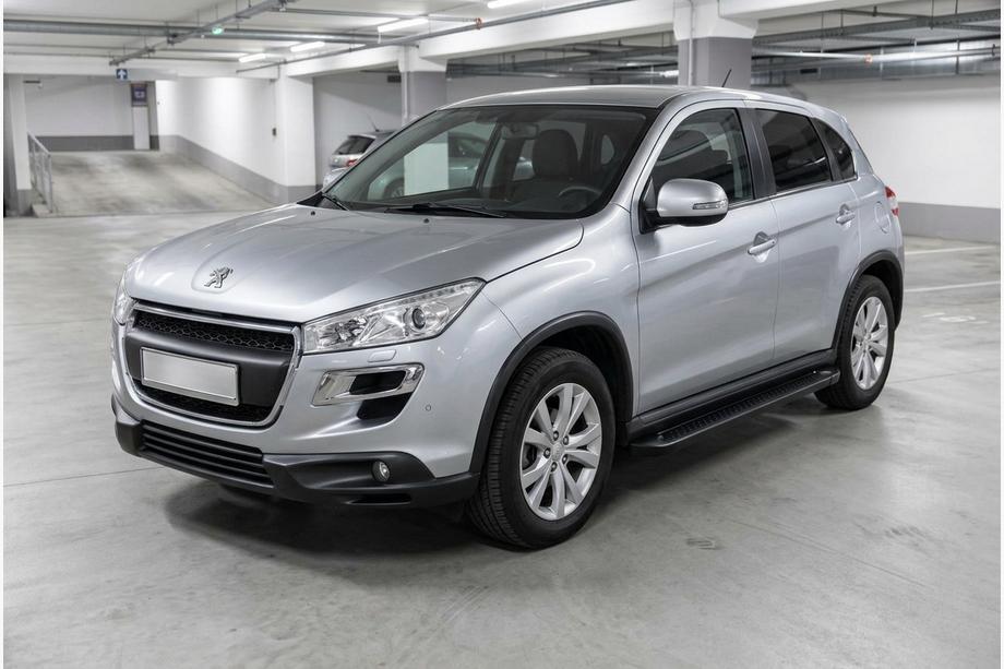 Peugeot 4008 2012–2017 Sidosteg Allmond Black (2 st, aluminium) Image
