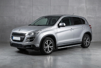 Peugeot 4008 2012–2017 Sidosteg Fullmond (2 st, aluminium) foto 1
