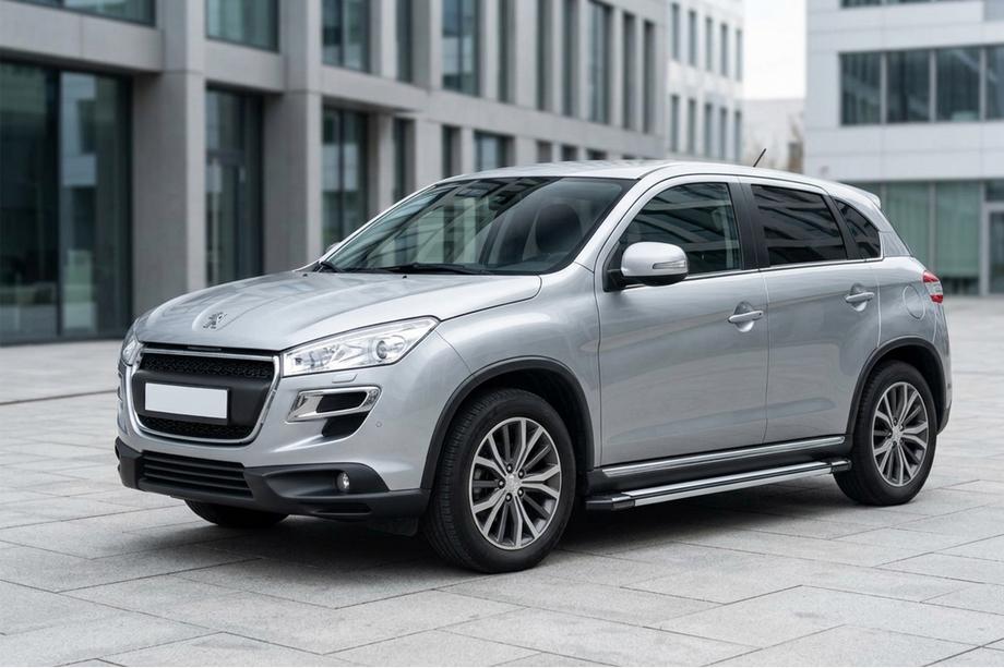 Peugeot 4008 2012–2017 Sidosteg Rainbow (2 st, aluminium) Image