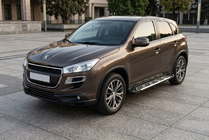 Peugeot 4008 2012–2017 Sidosteg Sunrise (2 st, aluminium) foto 1