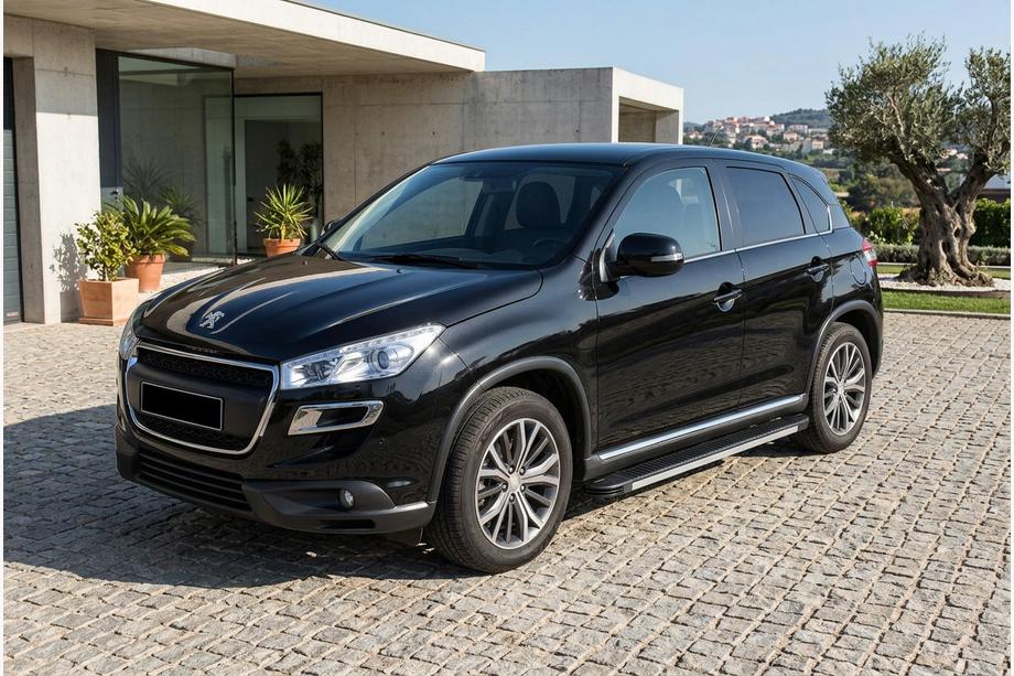 Peugeot 4008 2012–2017 Sidosteg Maya V1 (2 st, aluminium) Image