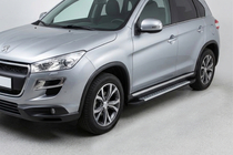 Peugeot 4008 2012–2017 Sidosteg X5-typ (2 st, aluminium) foto 1