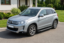 Citroen C-4 Aircross 2012–2017 Sidosteg RedLine V1 (2 st, aluminium) foto 1