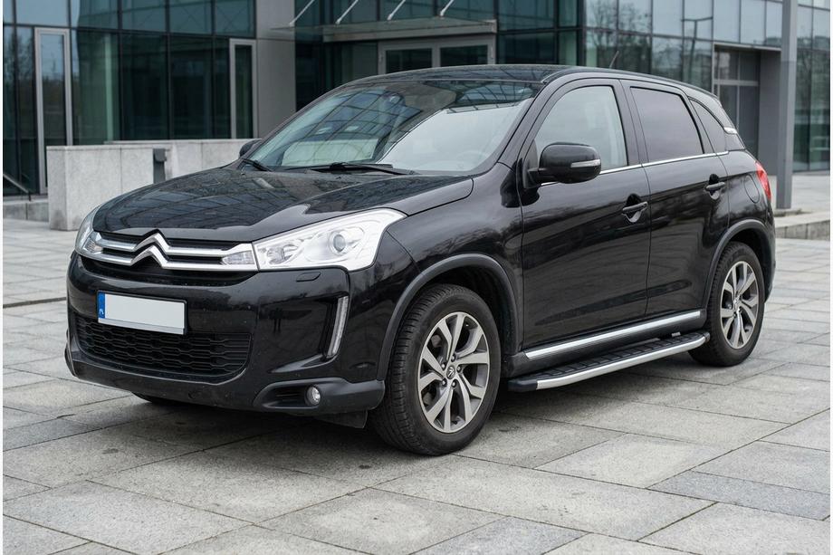 Citroen C-4 Aircross 2012–2017 Sidosteg Fullmond (2 st, aluminium) Image