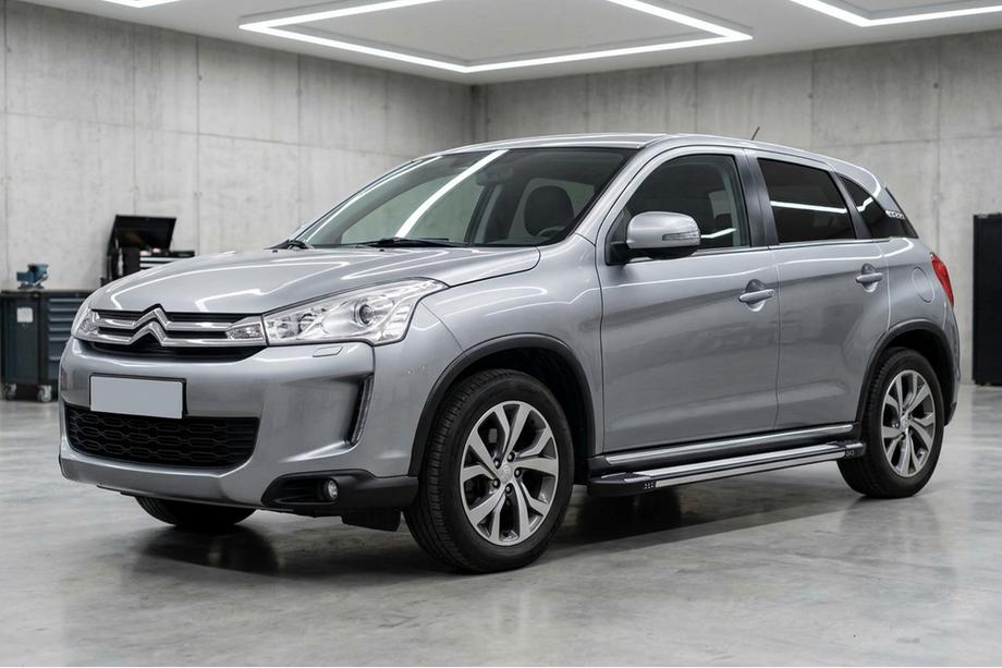 Citroen C-4 Aircross 2012–2017 Sidosteg Rainbow (2 st, aluminium) Image
