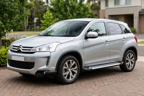 Citroen C-4 Aircross 2012–2017 Sidosteg Line (2 st, aluminium) foto 1