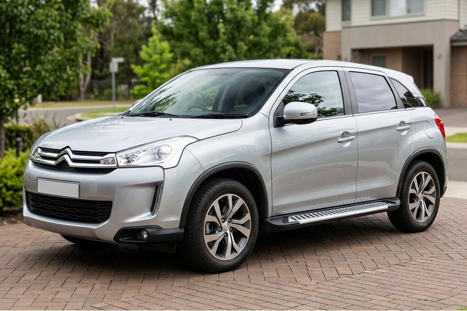 Citroen C-4 Aircross 2012–2017 Sidosteg Line (2 st, aluminium) Image