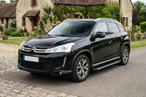 Citroen C-4 Aircross 2012–2017 Sidosteg Maya V1 (2 st, aluminium) foto 1