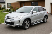 Citroen C-4 Aircross 2012–2017 Sidosteg Maya V2 (2 st, aluminium) foto 1