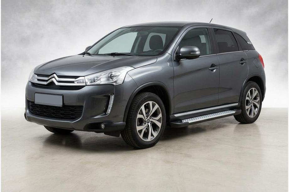 Citroen C-4 Aircross 2012–2017 Sidosteg X5-typ (2 st, aluminium) Image