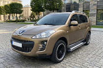 Peugeot 4007 2007–2013 Sidosteg Rainbow (2 st, aluminium) foto 1
