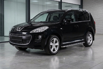 Peugeot 4007 2007–2013 Sidosteg Maydos V1 (2 st, aluminium / rostfritt) foto 1