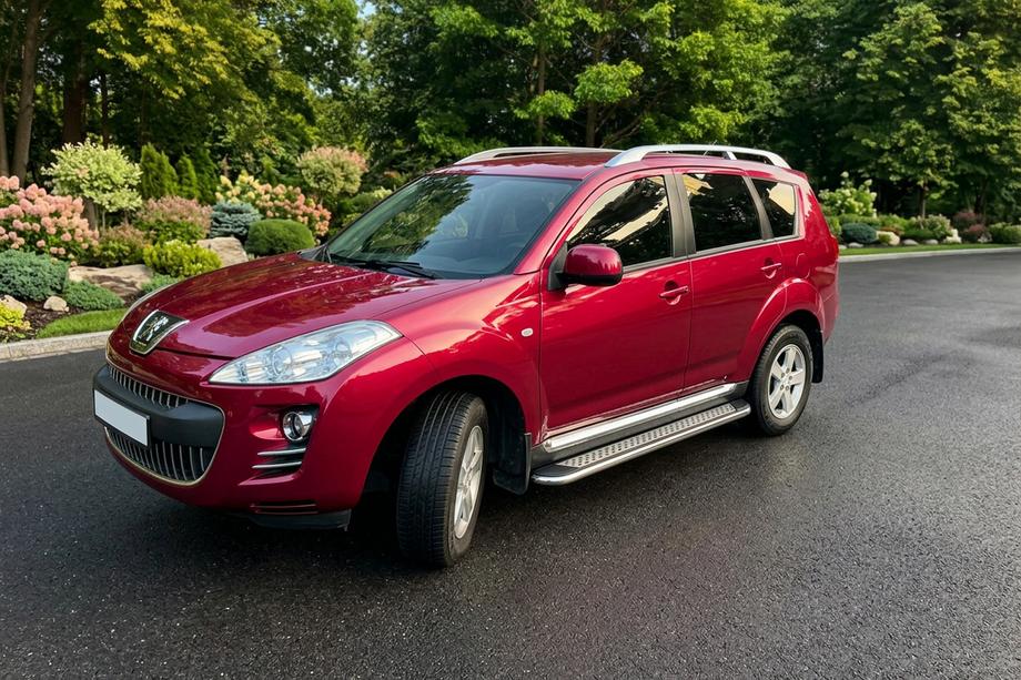 Peugeot 4007 2007–2013 Sidosteg Maydos V2 (2 st, aluminium/rostfritt stål) Image