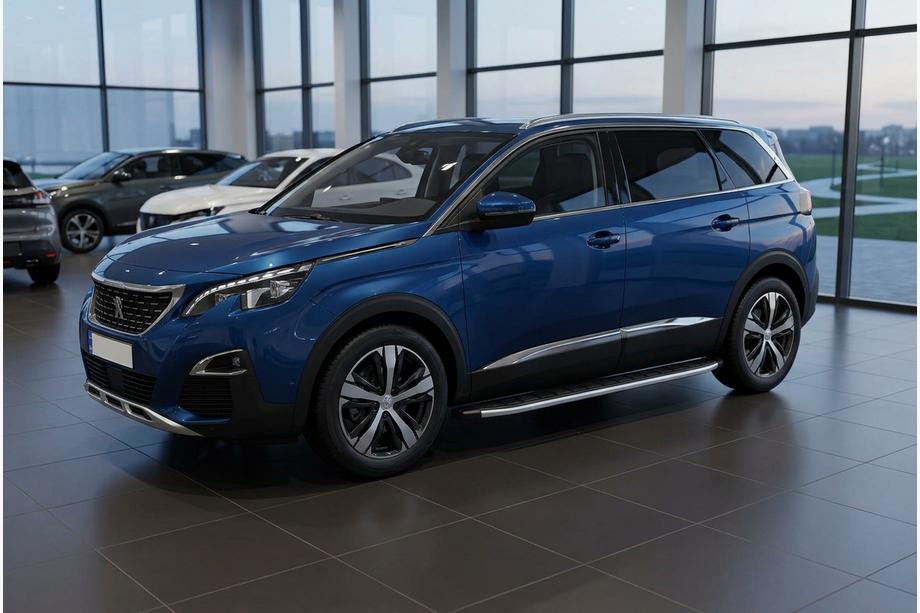 Peugeot 5008 2016–2023 Sidosteg Fullmond (2 st, aluminium) Image