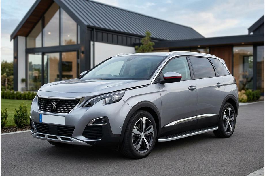 Peugeot 5008 2016–2023 Sidosteg Tayga Grey (2 st, aluminium) Image