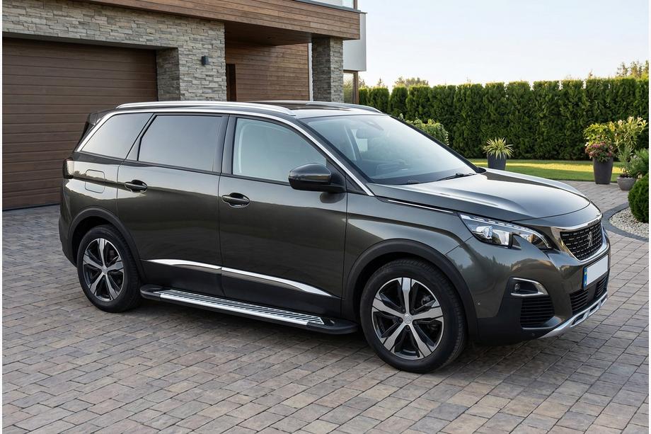 Peugeot 5008 2016–2023 Sidosteg Line (2 st, aluminium) Image