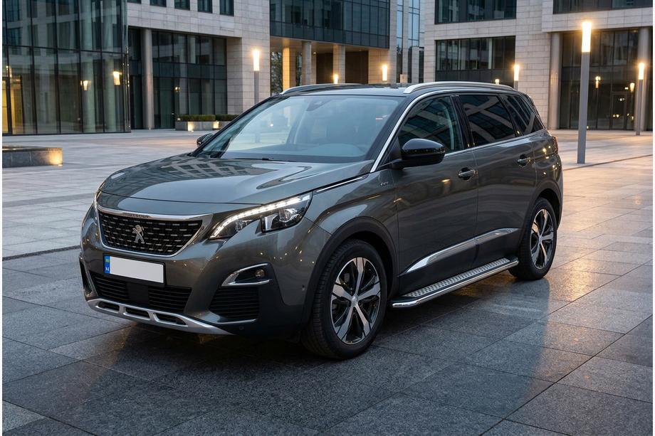 Peugeot 5008 2016–2023 Sidosteg Maydos V2 (2 st, aluminium/rostfritt stål) Image