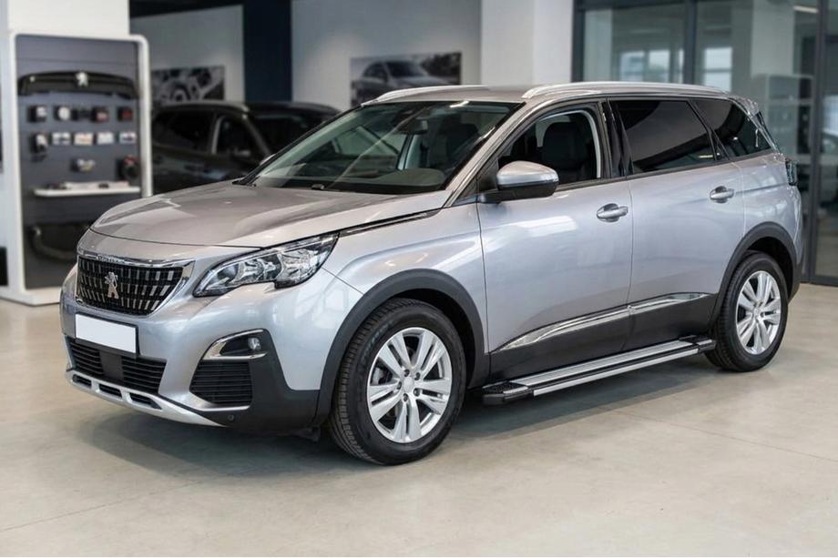 Peugeot 5008 2016–2023 Sidosteg Rainbow (2 st, aluminium) Image