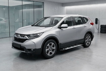 Honda CRV 2017–2022 Sidosteg Sunrise (2 st, aluminium) foto 1