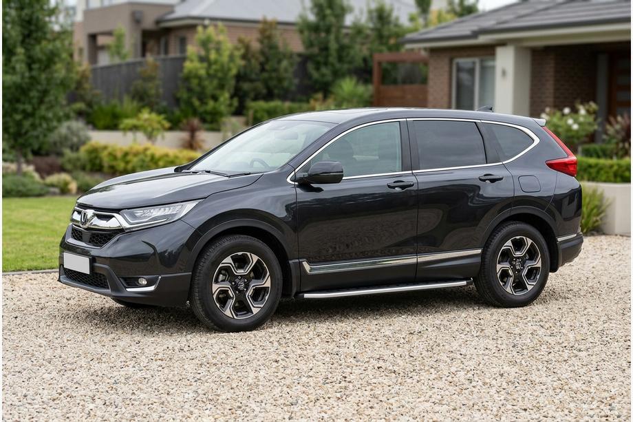 Honda CRV 2017–2022 Sidosteg Fullmond (2 st, aluminium) Image