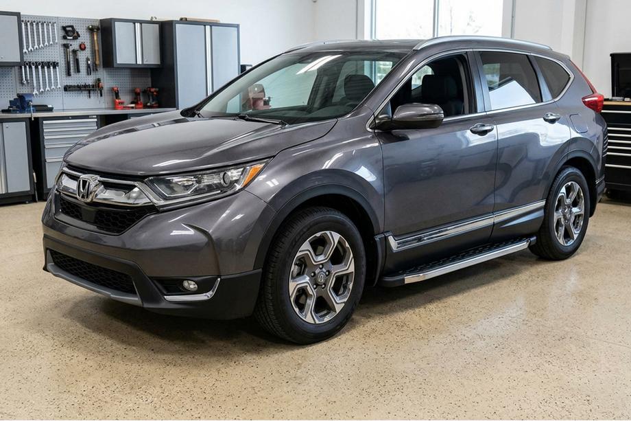 Honda CRV 2017–2022 Sidosteg BlackLine (2 st, aluminium) Image
