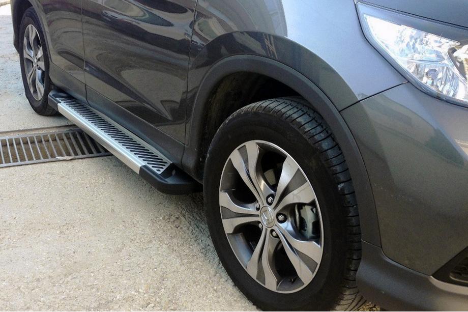 Honda CRV 2017–2022 Sidosteg Line (2 st, aluminium) Image