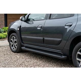 Sidosteg Allmond Black (2 st, aluminium) foto 1