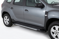 Renault Duster 2018–2024 Sidosteg Line (2 st, aluminium) foto 1