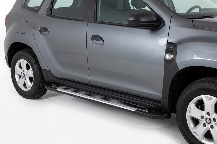 Renault Duster 2018–2024 Sidosteg Line (2 st, aluminium) Image