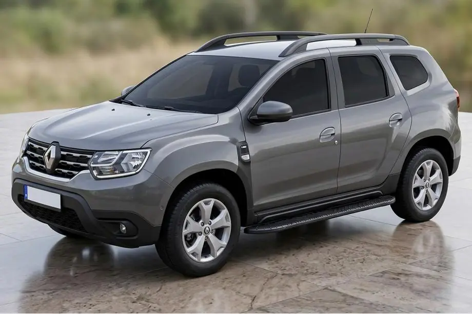 Renault Duster 2018–2024 Sidosteg Bosphore Black (2 st, aluminium) Image