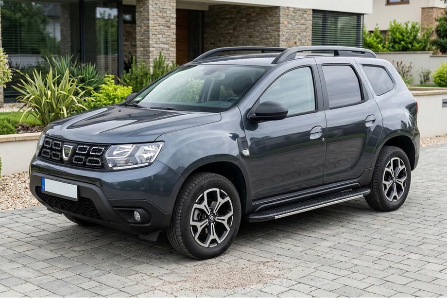 Renault Duster 2018–2024 Sidosteg Bosphore Grey (2 st, aluminium) Image