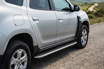 Renault Duster 2018–2024 Sidosteg Maydos V1 (2 st, aluminium) foto 1
