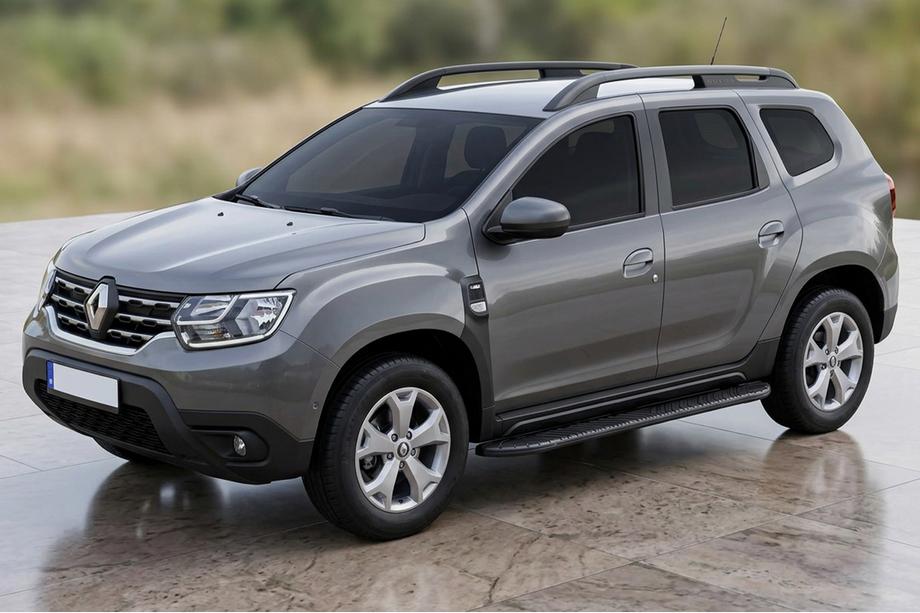 Dacia Duster 2018–2024 Sidosteg Bosphore Black (2 st, aluminium) Image