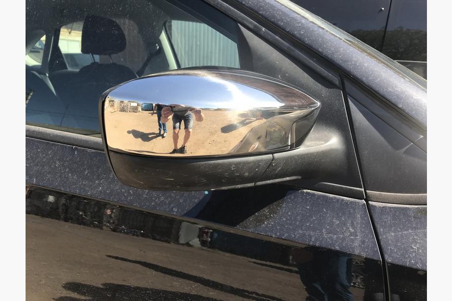 Volkswagen Polo 2010–2017 Spegelkåpor Sedan (2 st, rostfritt stål) Image