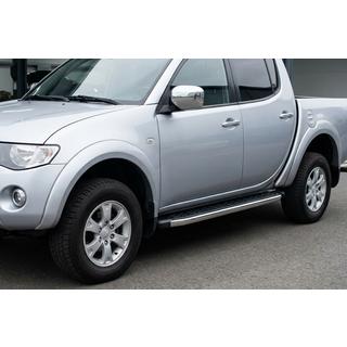 Sidosteg BlackLine (2 st, aluminium) foto 1