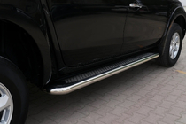 Fiat Fullback 2016– Sidosteg Maydos V2 (2 st, aluminium/rostfritt stål) foto 3