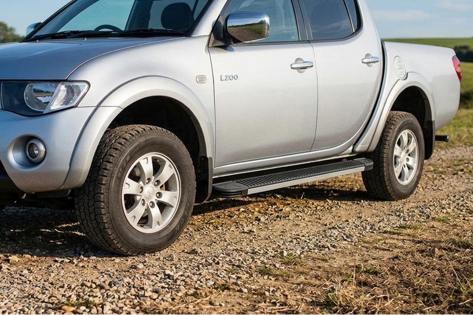 Fiat Fullback 2016– Sidosteg Maya V1 (2 st, aluminium) Image