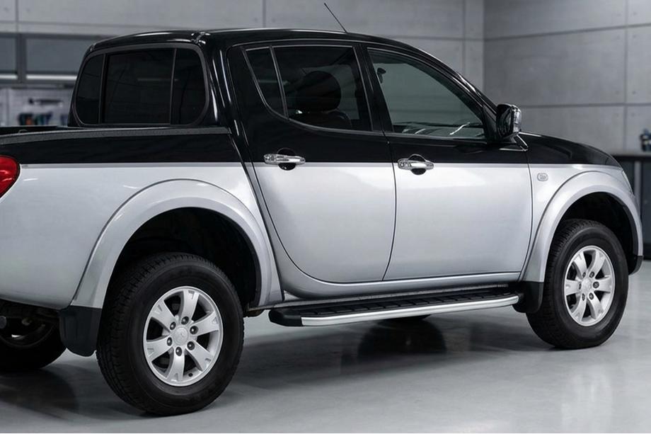 Fiat Fullback 2016– Sidosteg Fullmond (2 st, aluminium) Image
