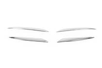 Mercedes E-klass W213 2016–2023 Sidolister för främre stötfångaren 2016-2019 (rostfritt stål) foto 3
